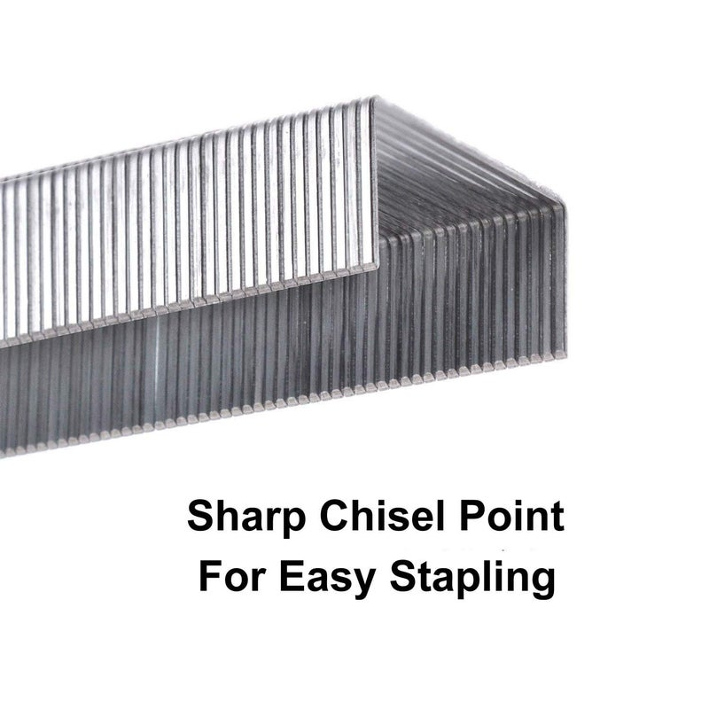 Alsisk Pack of 4000PCS No.10 Mini Staples(Smaller Than Standard Staples) .Silver - Image 3